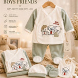 Baby Boy Newborn Set 5-Piece – Boys Friends