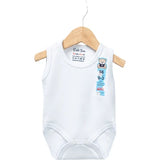 Solid Color Single Bodysuit 3-9m