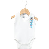 Solid Color Single Bodysuit 3-9m
