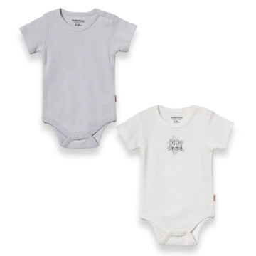 Short-Sleeve 2-Piece Bodysuit 0-24m