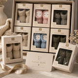 Baby Knit Booties in Gift Box