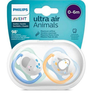 Ultra Air Animals Pacifier 0-6M
