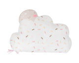 Cot Bumper Plush Pillow Set 5 pcs Hippo Dreams