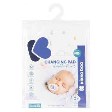 Changing mat double-sided jersey terry 50x70cm Triangles