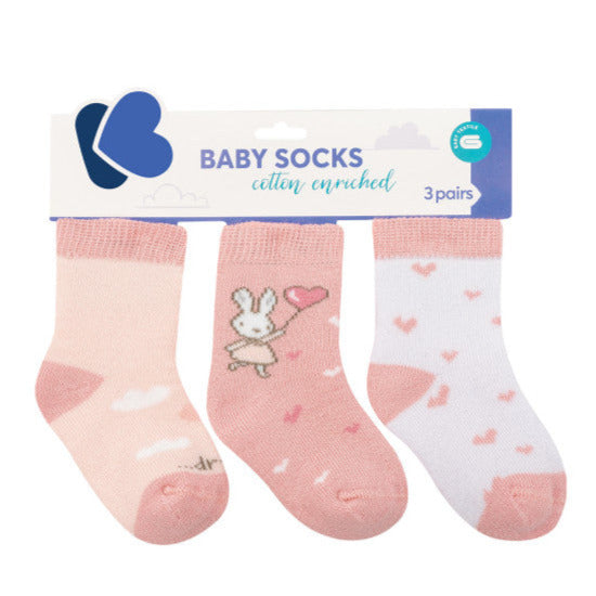 Baby Thermal Socks Rabbits in Love 6-12 m