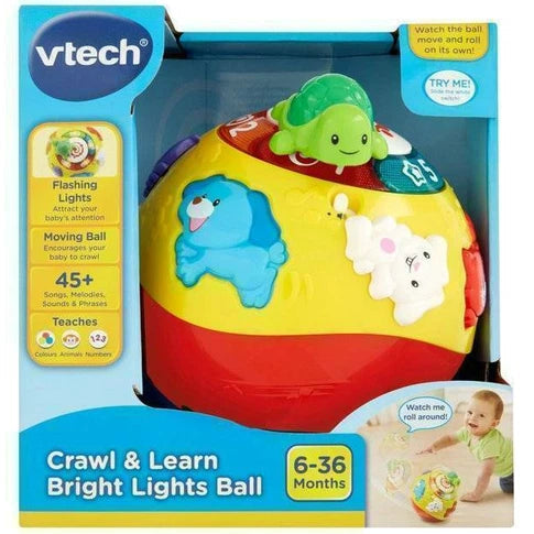 Crawling and Learning Light Ball