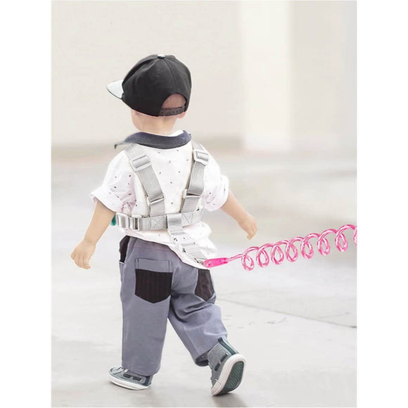2pcs Child Anti-lost Harness & Leash Set /PINK