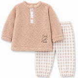 Baby Boy Sherpa Sweatshirt Set (6–24M)