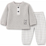 Baby Boy Sherpa Sweatshirt Set (6–24M)