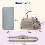 Large Capacity Diaper Tote Bag