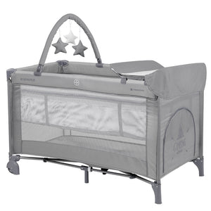 Baby Cot So Gifted Plus 2 Levels Grey