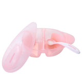 Two compartment bowl with spoon Tasty