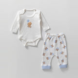 Baby Teddy Bear Bodysuit & Pants Set