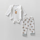 Baby Teddy Bear Bodysuit & Pants Set