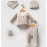 Baby Newborn 5-Piece Gift Set – Floral Detail