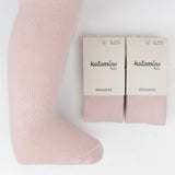 1p Katamino Baby Tights, Soft Cotton Knit 0-18M