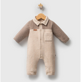 Baby Boy Customary Winter Romper (0-9 Months)