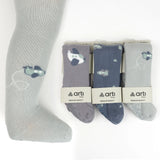 Airplane Baby Tights, Non-Slip Soles, Soft Cotton Knit, 6-12 Months (1 Piece)