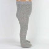 Non-Slip Baby Boy Tights, Soft Cotton Knit with Grip Soles, 6-24 Months (1 Piece)