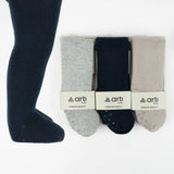 Non-Slip Baby Boy Tights, Soft Cotton Knit with Grip Soles, 6-24 Months (1 Piece)