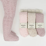 Thermal Baby Tights, Textured Cotton Terry, 0-18 Months (1 Piece)