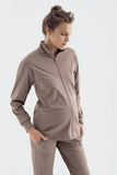 Maternity Tracksuit Zippered Jogger