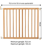 Baby Security Door, Wooden Stair Guard