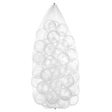 Bubble Pops Ball Pool Light Gray 150 balls /Gray, Transparent, White