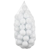 Bubble Pops Ball Pool Light Gray 150 balls / Blue, White, Pink
