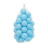Bubble Pops Ball Pool Light Gray 150 balls / Blue, White, Pink