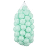 Bubble Pops Ball Pool Gray 150 balls Grey/White/Mint