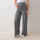 Wide Leg Maternity Pants Flexible Soft Texture
