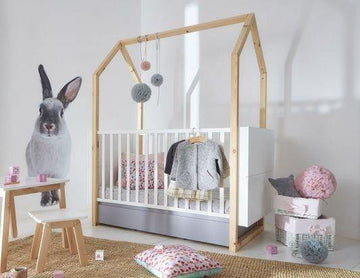 House baby Cot Bed - Mommy And Me