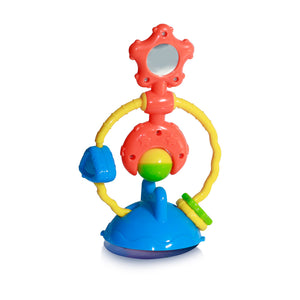 Toy with suction base
