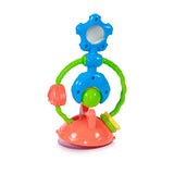 Toy with suction base