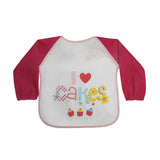 Bib with sleeves - print/0+months - Mommy And Me