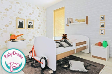 Bed with barrier 2 side - Mommy And Me
