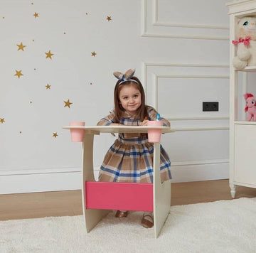 Bear desk with seat - Mommy And Me