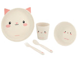 Tableware bamboo set - Mommy And Me