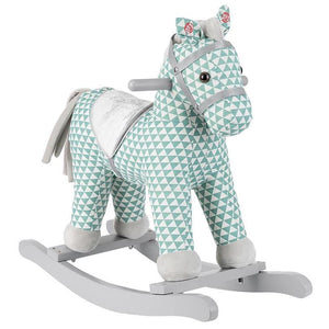Green Horse Rocking Toy with Seat - Mommy And Me