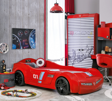 Turbo Max Carbed Red 90x195 cm