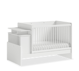 Baby Cotton Convertible Baby Bed With Table And Telescopic Handrails (70x115-70x145 cm)