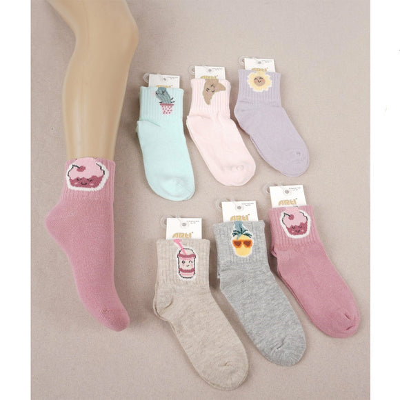 Burta Girl Socks 3-10 years