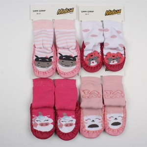 baby antislip sock-girls