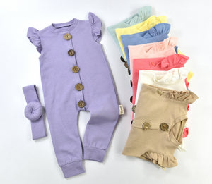 GIRL JUMPSUIT WITH BANDAND