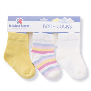 Set of 3 pieces cotton socks 2-3 years