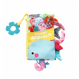 Educational cloth book with teether Ocean animals