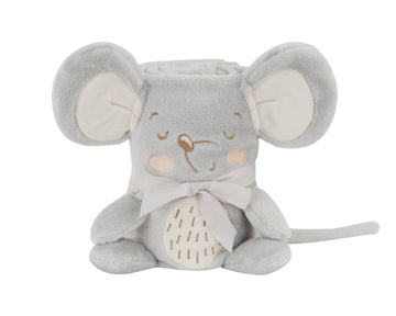 Joyful Mice 3D Blanket with Embroidery