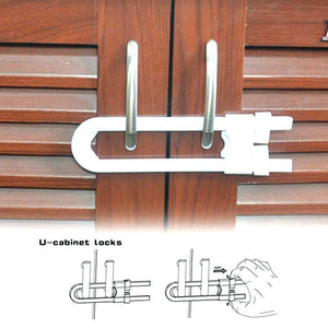 U CABINET LOCK SAFETY - Mommy And Me