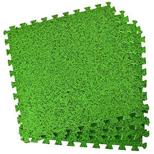 Eva Puzzle mat green grass 60*60 cm 4 pieces